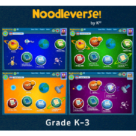 Noodleverse Language Arts for K - 3